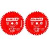 Diablo D0641X 6-1/2 by 40 Finishing Saw Blade 5/8-Inch Arbor (2 Pack)