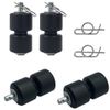 4XGL1 GMNR925 Trailer Tailgate Lift Assist Rollers Kit Replacement Rollers Parts