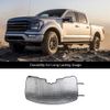 Car Front Windshield Sun Shade Foldable SunShade Sun Visor For Ford F150 2021+