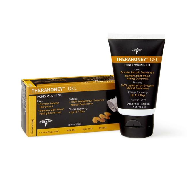 Medline TheraHoney Manuka Honey Wound Gel  1.5 oz Tube