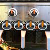 Gas Griddle Orange Knob Replacement for Blackstone Griddle Walmart Knobs,Griddle Orange Control Knob Accessories,4-Pack