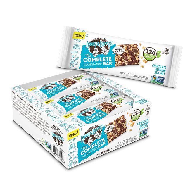 Lenny & Larry's The Complete Cookie-fied Plant-Based Protein Bar Vegan and No..✅