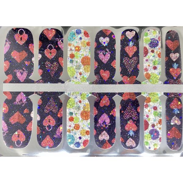Color Nail Polish Strips 14ct. NL3.   READ DESCRIPTION BELOW