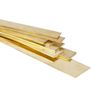 Brass Flat Rod 40 x 2 mm Cut Strips 250 mm