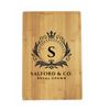6pc, 18" Extra Large Bulk Plain Bamboo Serving Tray, Charcuterie, Cutting Boards
