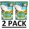 2 PACK - Let's Do Organic Unsweetened Shredded Coconut 8 oz EXP: 04/2026