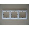 Berker S.1 Glossy Frame with 3 Polarweiss