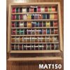 Assorted Fly tying Floss Tinsel Thread Wool Copper & Lead Wire -72 rolls- MAT150