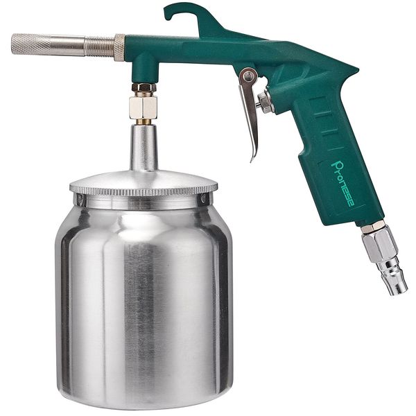 Pronese Sandblaster, Bottom Cup Type, Sandblasting Gun, Baking Soda Blasting Gun, Baking Soda Blasting Gun, Sand Blasting, Rust Removal, Paint Removal, Aluminum Body, DIY Tool