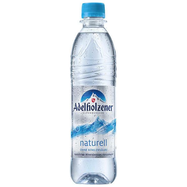 Adelholzener Natural PET, Natural Mineral Water, 12x0.50 L Fl. -