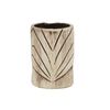 Ceramic Toscano Kanaloa Tiki Mug 450ml - Light/Coffee Brown
