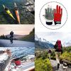 Azure sailing Gloves STOPWATCH FRIENDLY STRONG STITCHING-X Small F/F-RED