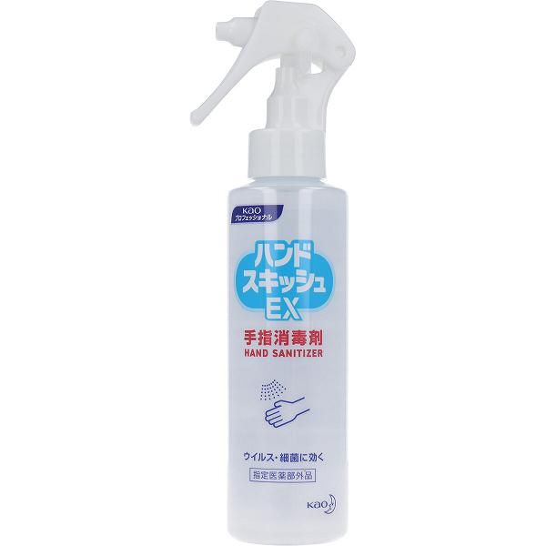 Kao Commercial Hand Squish EX Hand Sanitizer Spray 150mL Spray Type Infection Prevention Hand Sanitation Products Commercial Disinfection Medical Kao Hand Soap Alcohol Disinfection Quick-drying Occupational Hygiene Products Disinfectant Bottle Body Body M