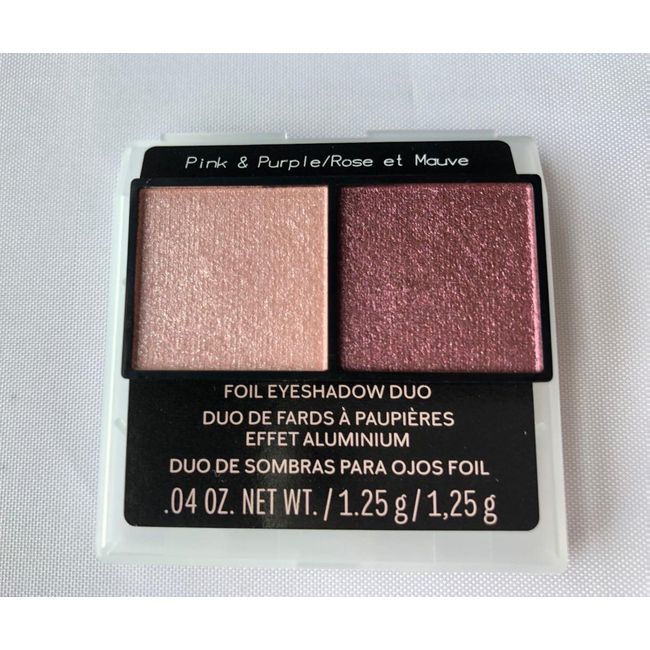 Mary Kay Foil Eyeshadow Duo PINK & PURPLE NIB Limited Edition DUO