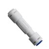 RLECS 2pcs 800CC Flow Restrictor with Quick Connect 1/4" OD Hose Reverse Osmosis Quick Pipe Fitting