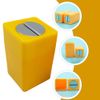 Beavorty Blade Dispenser Case Disposable Razor Blade Disposal Case Barber Shop Storage Bank Container for Used Razor Blades Old Waste Blades Broken Cutter Device