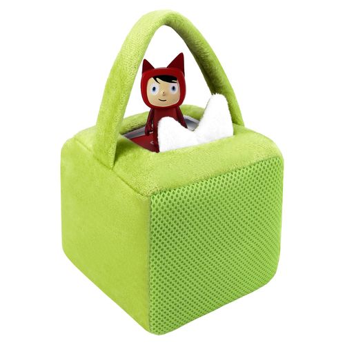 Annmore Carrying Case for Toniebox, Pouch for Tonies, Drop-proof and Dust-proof, Gift for Boys Girls, Storage Bag for Toniebox, Green