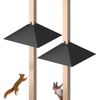 Metal Squirrel Baffle for 4x4 Post 17 Inch Squirrel Proof Baffles for 2 pcs