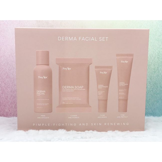 Fairy Skin Derma Face Set Severe Melasma Pimples Whiten Dark Spot New Packaging