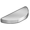 Woodruff Key, 3/16x7/8 in, SAE 11, PK50