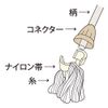 azuma "Floor Mop" Water Wipe moppuazuron X Spare