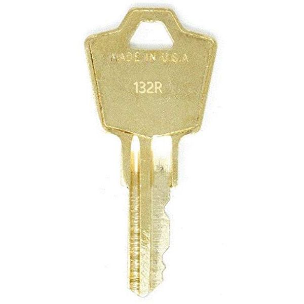 HON 132R Replacement Keys: 2 Keys