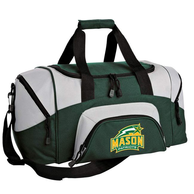 SMALL GMU Duffle Bag George Mason University Gym Bag