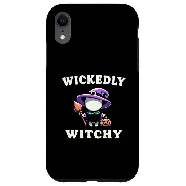iPhone XR Wickedly Witchy Cute Halloween Cartoon Case