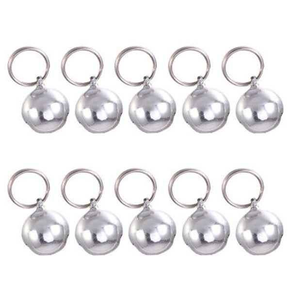 10 Pcs Kitten Collar Bell Pet Bell Charm Dog Collar Bell Keychain Bell