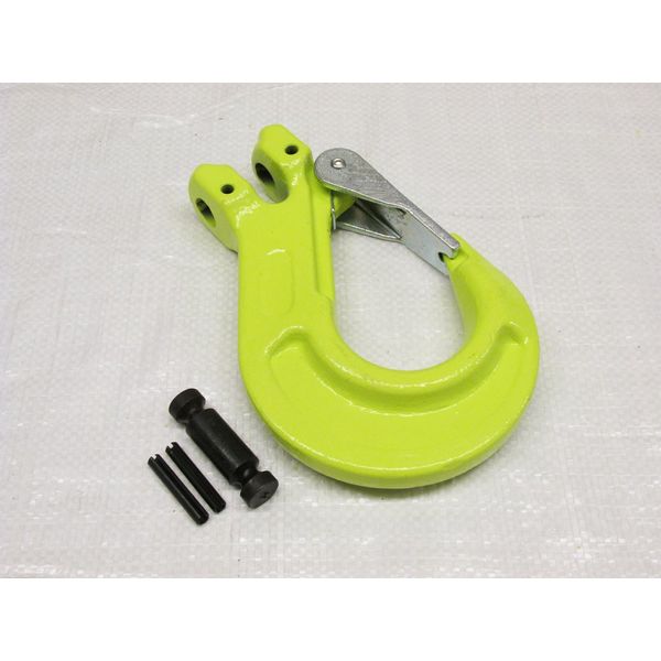 Lifting Clevis Sling Hook with Latch 10MM (Grade 100 4 Ton Chain Component 4T)