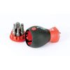 Wiha 38045 Stubby Screwdriver With Six-In-One Insert Bits, Torx