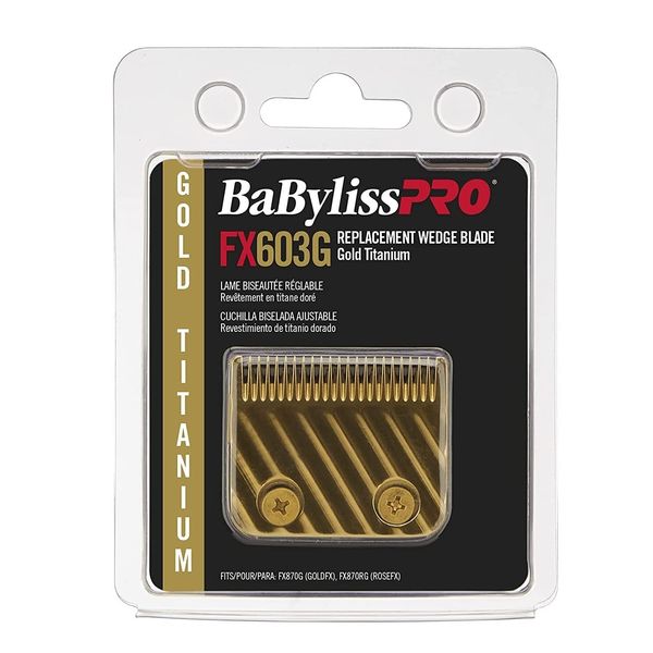 BaBylissPRO Gold Titanium Replacement Wedge Blade | FX603G