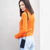 kwmobile Crossbody Case Compatible with Google Pixel 9 / Pixel 9 Pro Case Strap - Wildflower Vines Multicolor/Transparent