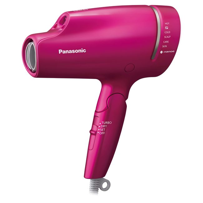 Panasonic Nanocare EH-CNA9B-VP Hair Dryer, Vivid Pink