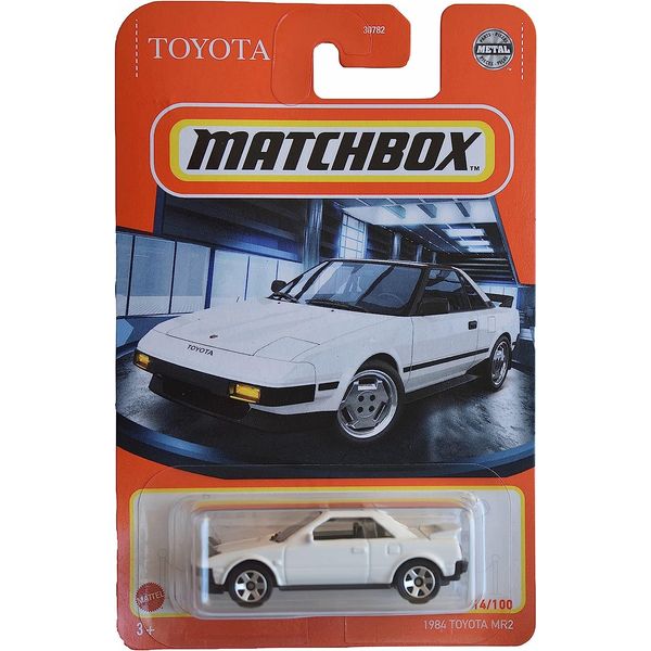 Matchbox 1984 Toyota MR2, [White] 14/100