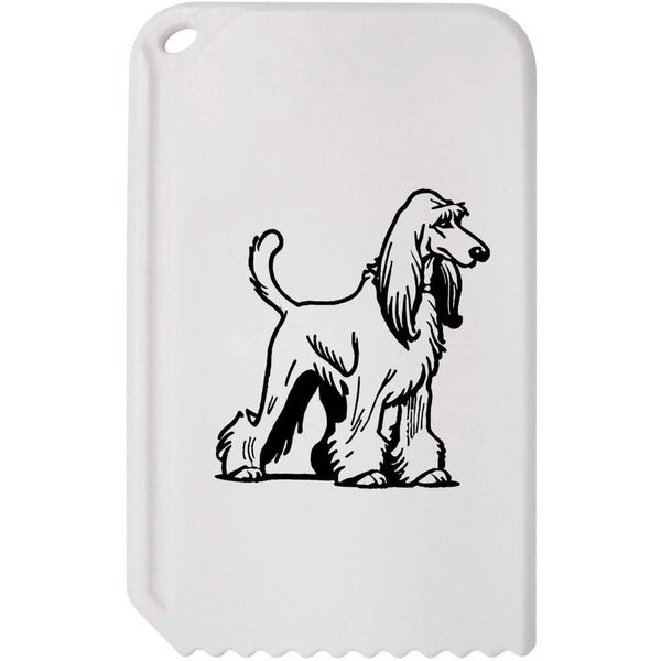 'Afghan Hound Dog' Plastic Ice Scraper (IC00035862)