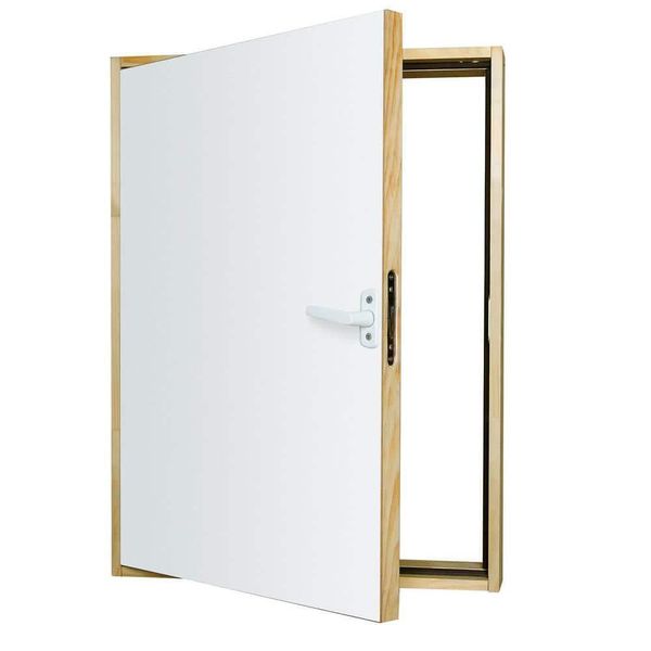 DWK Wall Hatch 27 In. X 35 In. Wooden Insulated Access Door