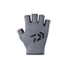Daiwa DG-6523 Quick-Drying Gloves, 5-Piece Cut, Black, XL