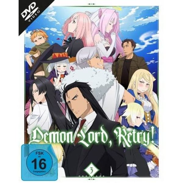 Demon Lord, Retry!.Vol.3: Ep. 9-12 [VHS]