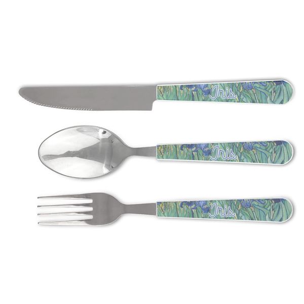 Personalized Irises (Van Gogh) Cutlery Set