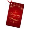Personalised Any Name Rectangle Christmas Bauble Tree Decoration Gift Present 101