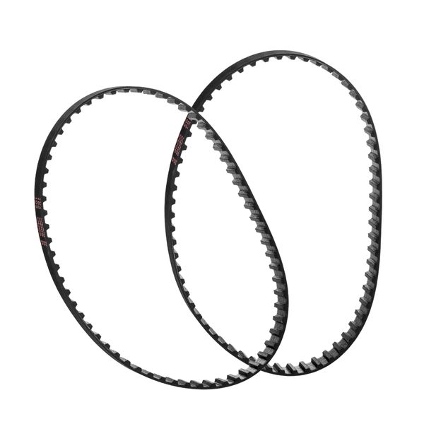 SPINDLE SANDER Drive Belt set of 2 Fits - HARBOR FREIGHT 56870 OSCILLATING EDGE SPINDLE SANDER - High Strength Rubber Belt - Replacement Drive Belt - Made In The USA!- Toothed Drive Belt