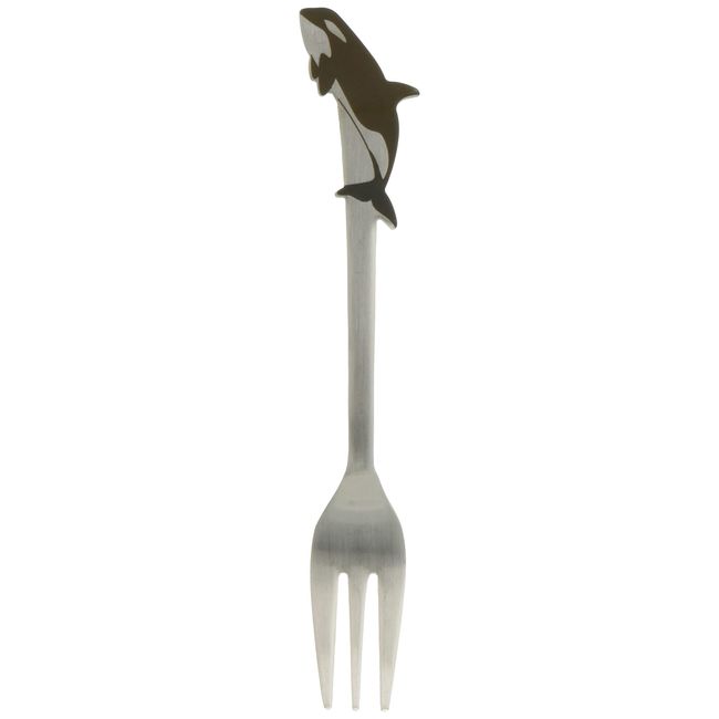 Takakuwa Metal Animal Cutlery, Ocean Orca Whale Himefork 005819