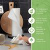Ibambo Reusable Bamboo Paper Towels - 6 Rolls, Ecofriendly, Washable, Durable