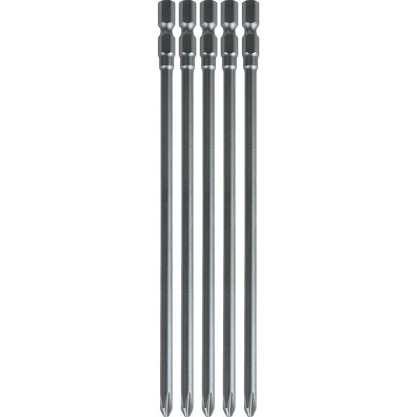 Makita B-10481 Number 2 Phillips Power Bit (5 Pack), 6-38''