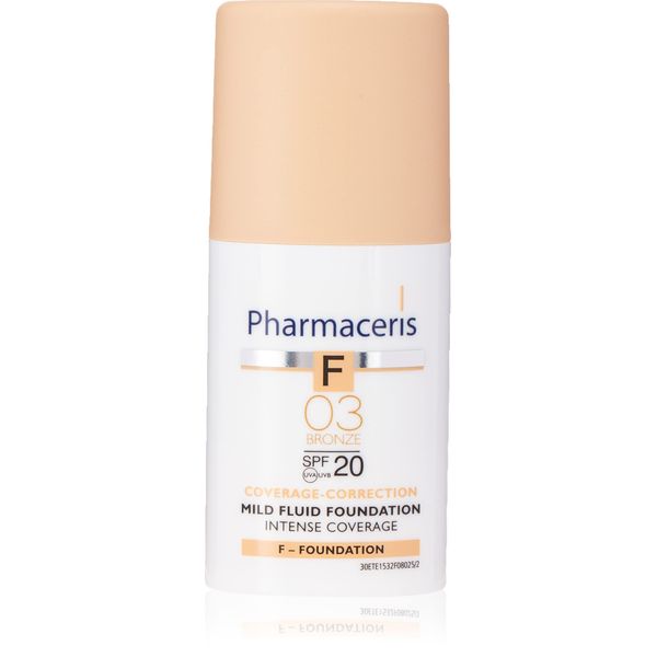 INTENSE COVERAGE MILD FLUID FOUNDATION SPF 20 bronze (30 ml)