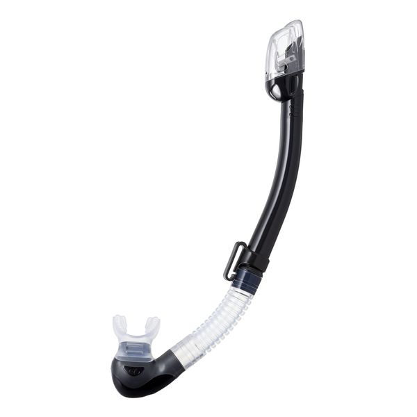 Tusa Hyperdry Elite II Snorkel, Transparent/Black