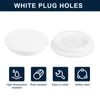 uxcell 1pcs White Plug Hole 100mm/3.94" Hole Rubber Button Plug