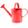 Bigjigs Toys Children's Red Watering Can with Top and Side Handle - Garden Tools for Kids