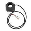 Motorcycle Handlebar Switch, Waterproof 22mm 7/8in Handlebar Switch Control Motorcycle Handlebar Light Switch Push Button on off Switch with White LED Indicator